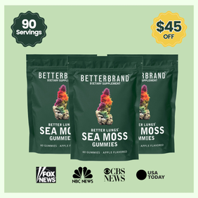 BetterLungs SeaMoss Gummies 3-Pack