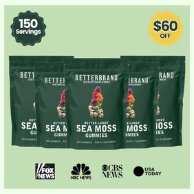 BetterLungs® Sea Moss Gummies